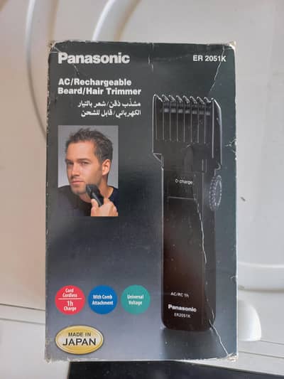 Panasonic Trimmer / Shaver (without Blade) ER 2051K