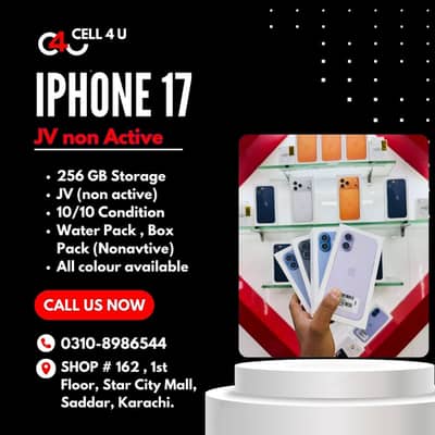 apple iPhone 17 | 256GB | JV Non active - all colors available