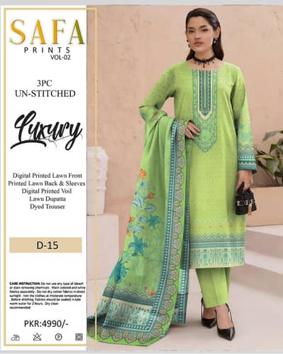 Ladies 3 Piece Suit | Fancy Lawn Dress | Branded Ladies Suit | Suit