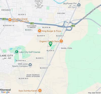 20 MARLA RESIDENTIAL PLOT AVAILABLE FOR SALE AT PRIME LOCATION IN KHAYABAN-E-AMIN Q BLOCK
