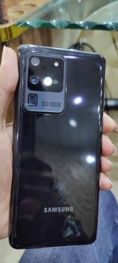 SAMSUNG S20 Ultra "12GB 128GB" 2ual SIM Physical" 100xsis Zoom All Okk