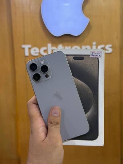 IPHONE 15 PRO MAX 96 HEALTH ORIGINAL WITH BOX