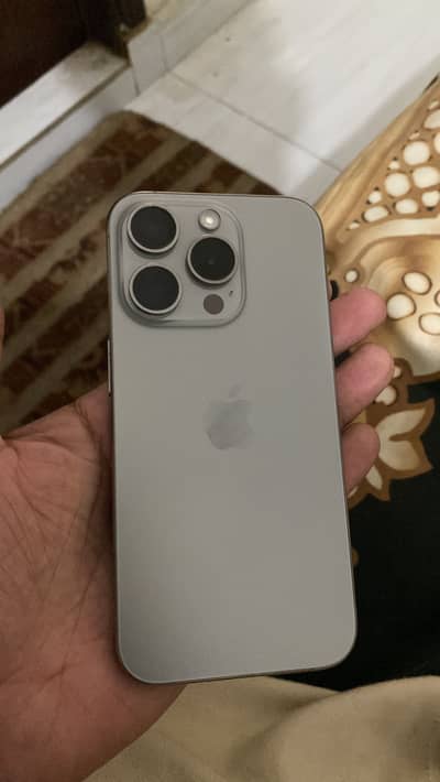 Iphone 15 pro PTA approved 256gb