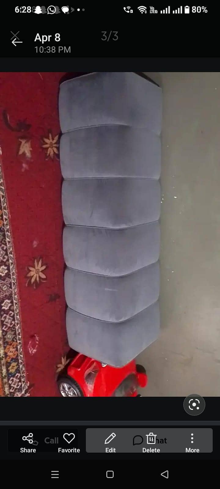 3 sittar sofa 0