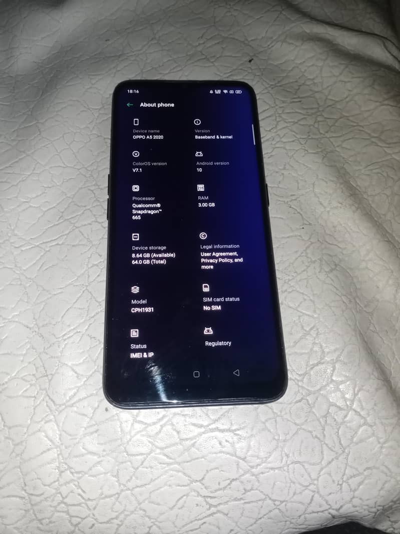 oppo A5 2