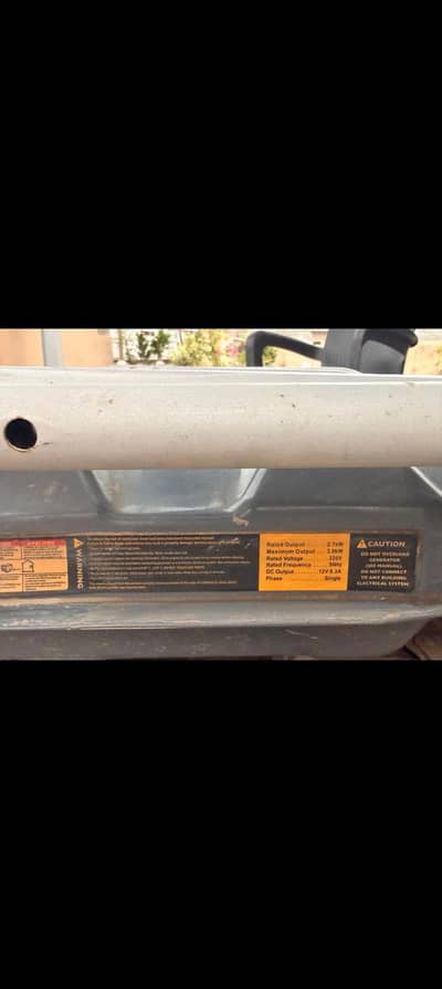 Hyundai generator for sale only 100 hours use