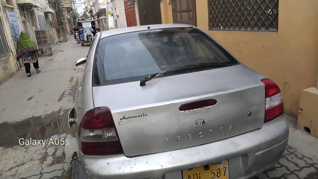 kia spectra automatic 4