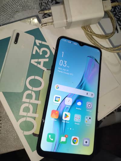 oppo A31 4/128 official approved complete box