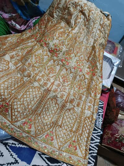 Embroidered Lehenga and Dupatta