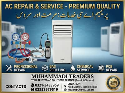 Professional AC Repair, Service & Gas Refilling - Muhammadi Traders