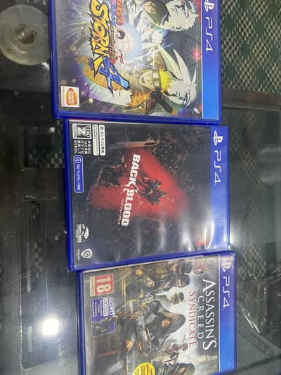 BUNDLE OF 3 PS4 GAMES (fully working)
