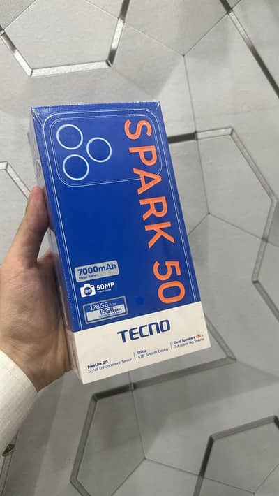 Tecno Spark 50 6/128GB | Aurora Purple | Stylish Look