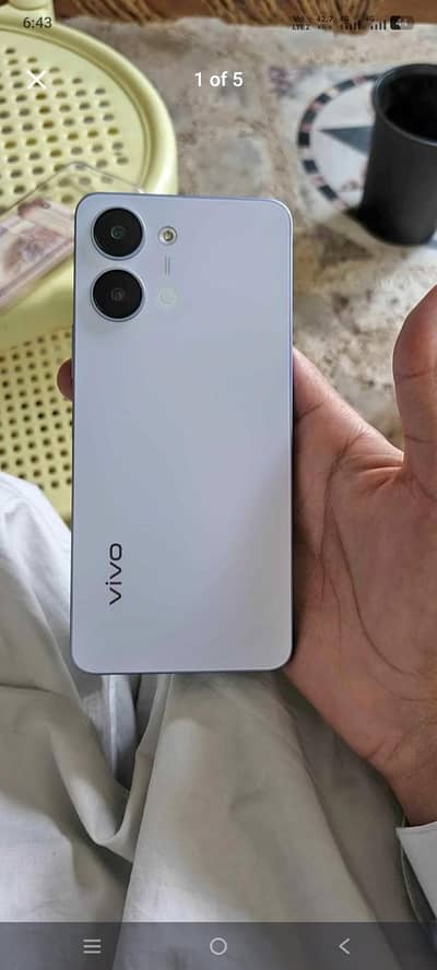 vivo y05 4/128 charj box available