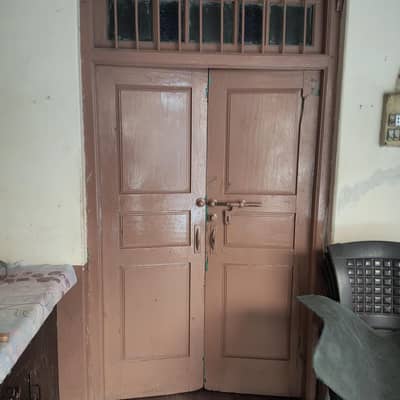 solid wooden door