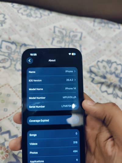 I PHONE 14 FACTORY(EXCHANGE POSSIBLE)