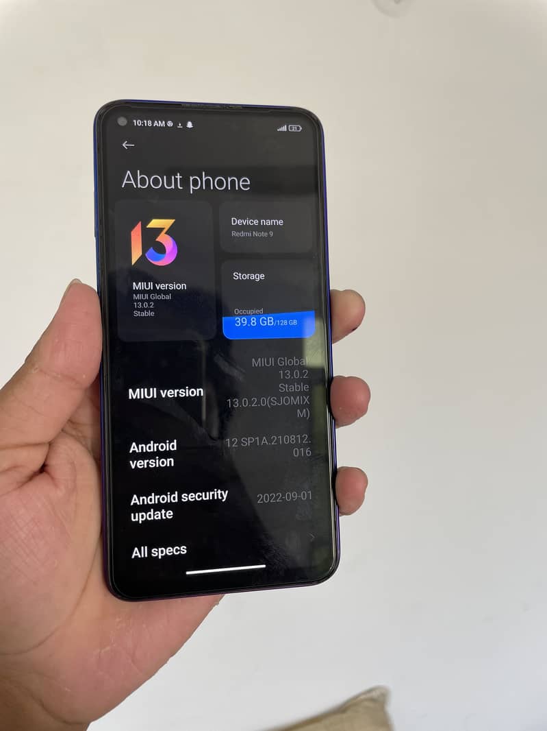 Xiaimi Redmi note 9 3