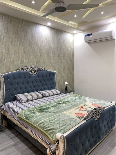 Brand New furnished open basement fully furnished 2 bedroom phase 5 for rent bahria town Rawalpindi