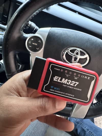 Good Quality Obd2 ELM327 Wifi also work with Toyota hybrid Car's