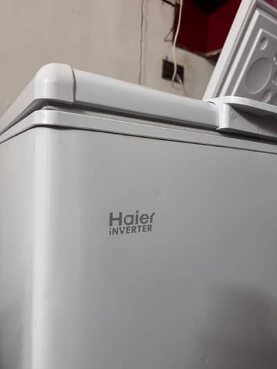 Haier inverter Deep freezer 2 door  urgent sale