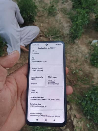 Redmi note 10 4+2/128