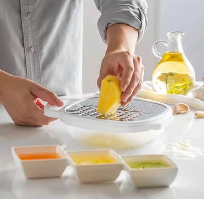 4-in-1 Multi Grater | With Case & Cover | Wholesale Price