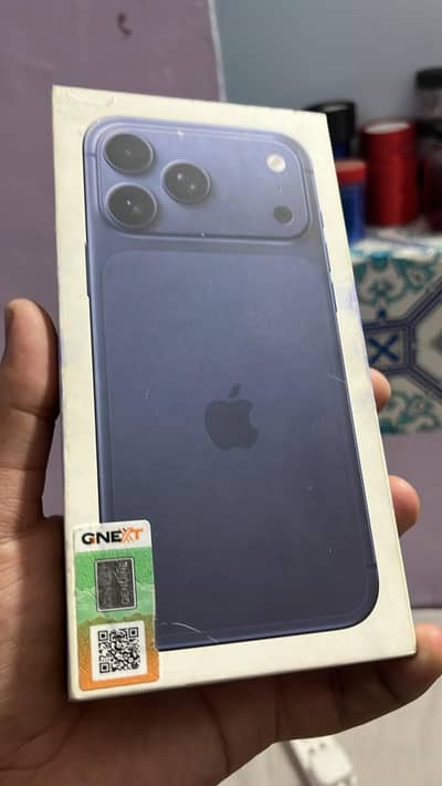 iphone 17 pro Max pta Approved with box and original cable