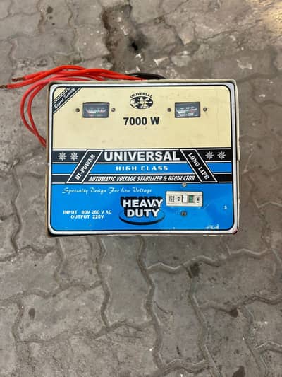 Universal Heavy Duty Voltage Stabilizer 7000W – Used