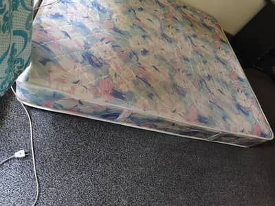 8 Inch Spring Mattress – Good Condition with Warranty Card