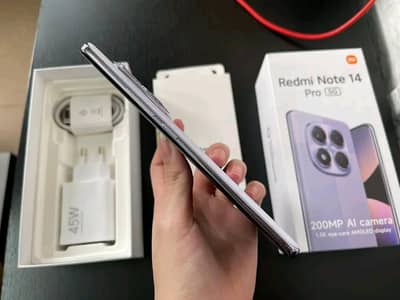 Redmi Note 14 pro 5G 8GB RAM 128GB Memory PTA Approved. 0335=7330=115