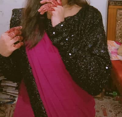 black mehron saree