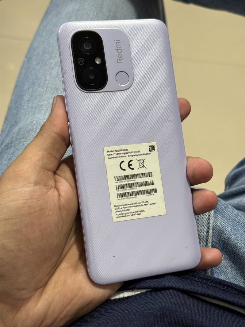 Redmi 12c Complete Box 4