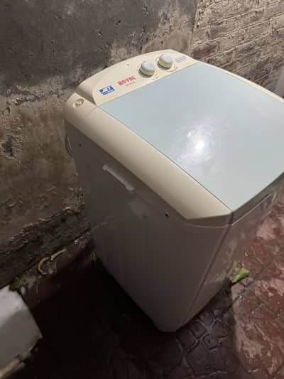 Royal single tub washing machine