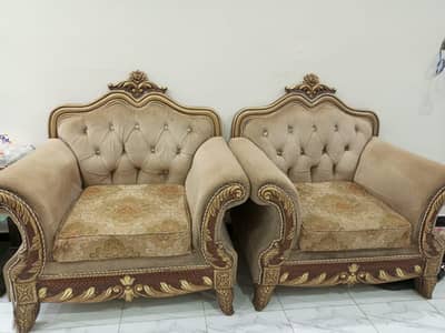crown sofa set 5 seater for sell
