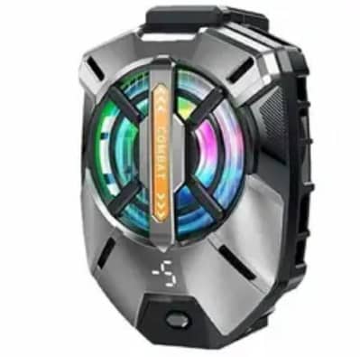 FS09 RGB Gaming Phone Cooler | Digital Temperature Display | Like New