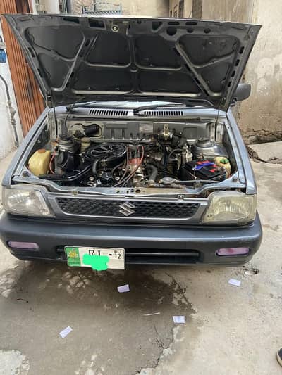 Suzuki mehran 2011 model 2012 rigster