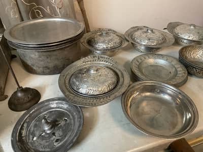 50 years old hand made Coper utensils antique