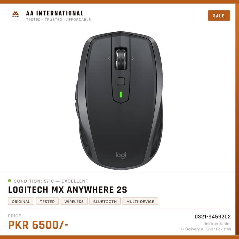 LOGITECH MX MASTER 2S WIRELESS / BLUETOOTH MULTI-DEVICE MOUSE 4