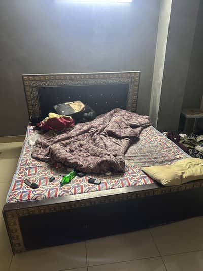 Double Bed for Sale with Mattress Used - Second Hand - E11/4 Islamabad