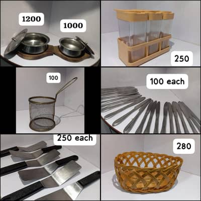 Crockery items for sale