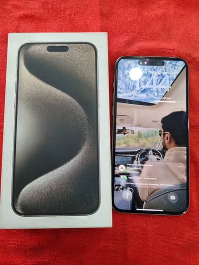 Iphone 15 pro max 256gb Non PTA