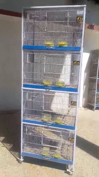 4 Powder coated cage (2.5x1.5x1.5) 4 portion