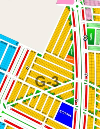 10 Marla Plot For Sale In Bahria Orchard G3 Block
