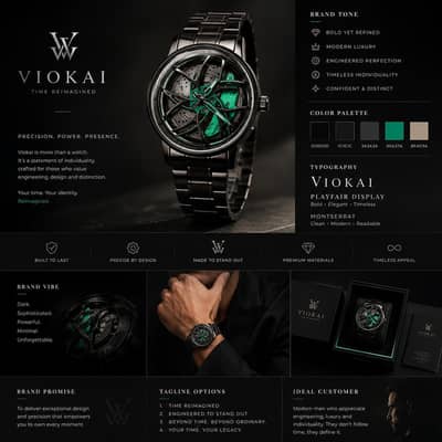 Viokai wrist watch