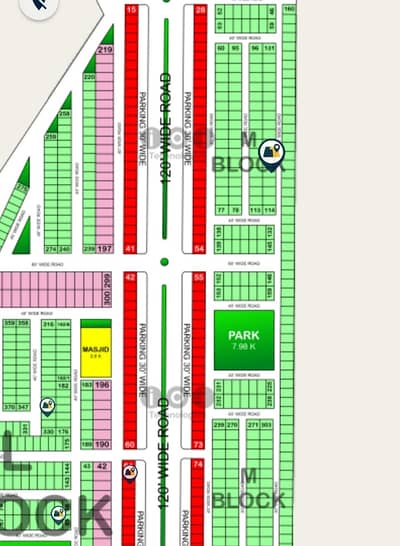 5 Marla Plot For Sale In Bahria Orchard M Block