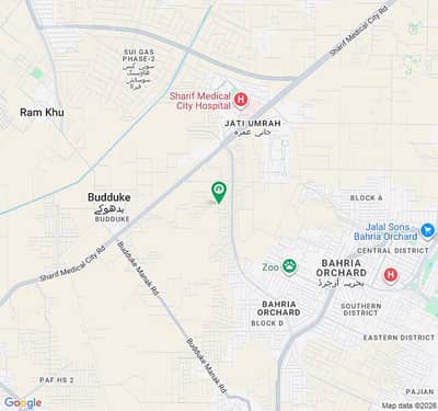 5 Marla Plot For Sale In Bahria Orchard L Block