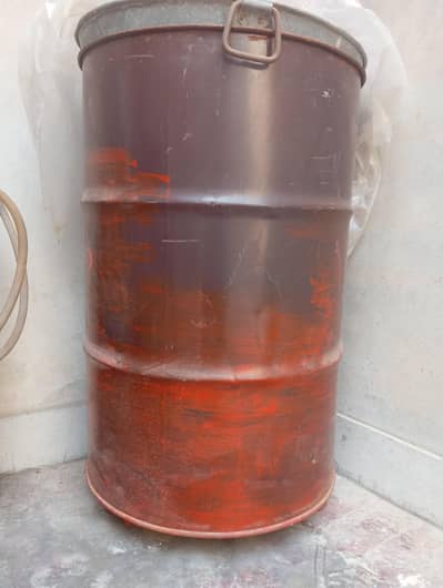 iron drum and tub