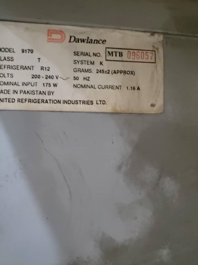 Dawlance Fridge 5
