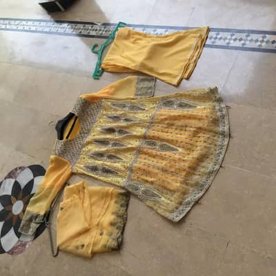 Ready to wear yellow dresses