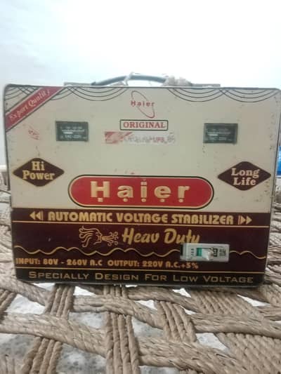 haier stablizer 20,000 watt for sale