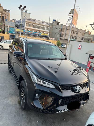 Toyota Fortuner Legender 2022 Black Color Good Condition